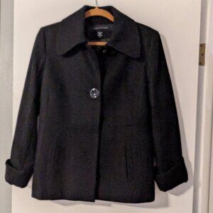 Recycled Wool Blend Coat, Women's Size M